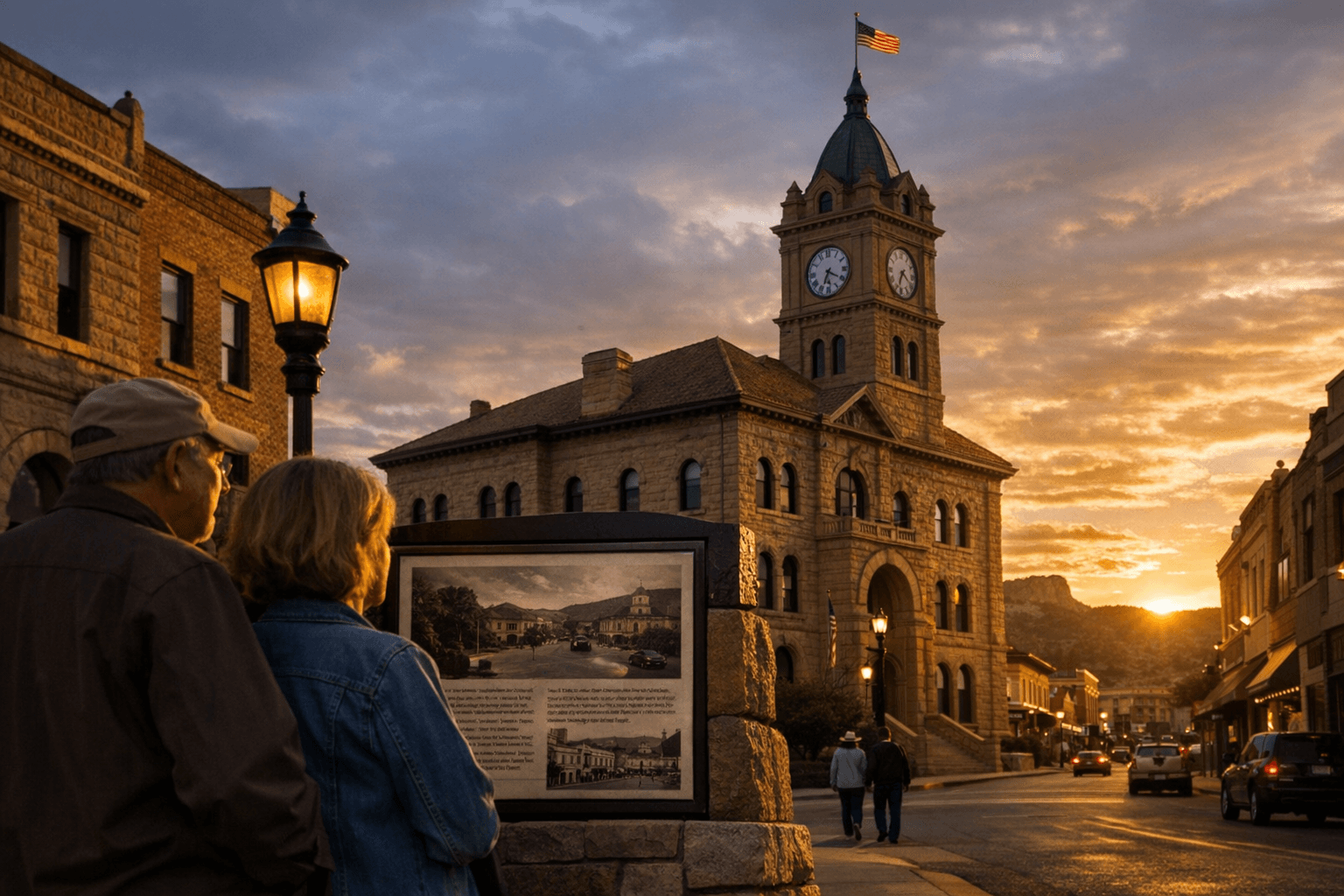 Corazón de Trinidad National Historic District Marker Spotlights City Hall, Preservation