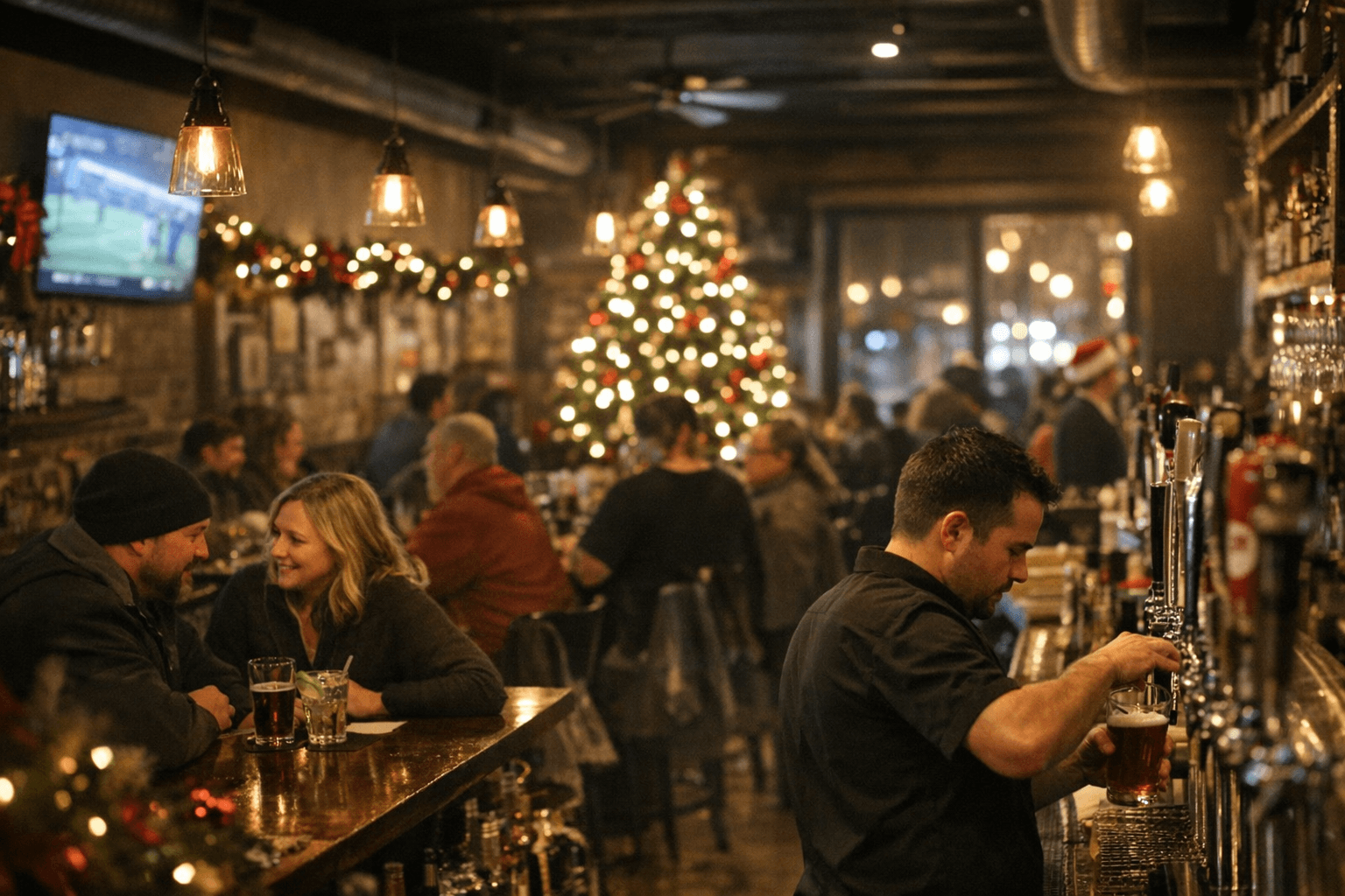 Downtown Bar & Grill Listing Updated, Signals Active Holiday Business