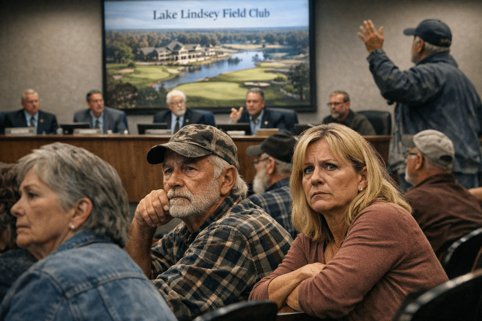 County approves private Lake Lindsey Field Club, residents voice concern