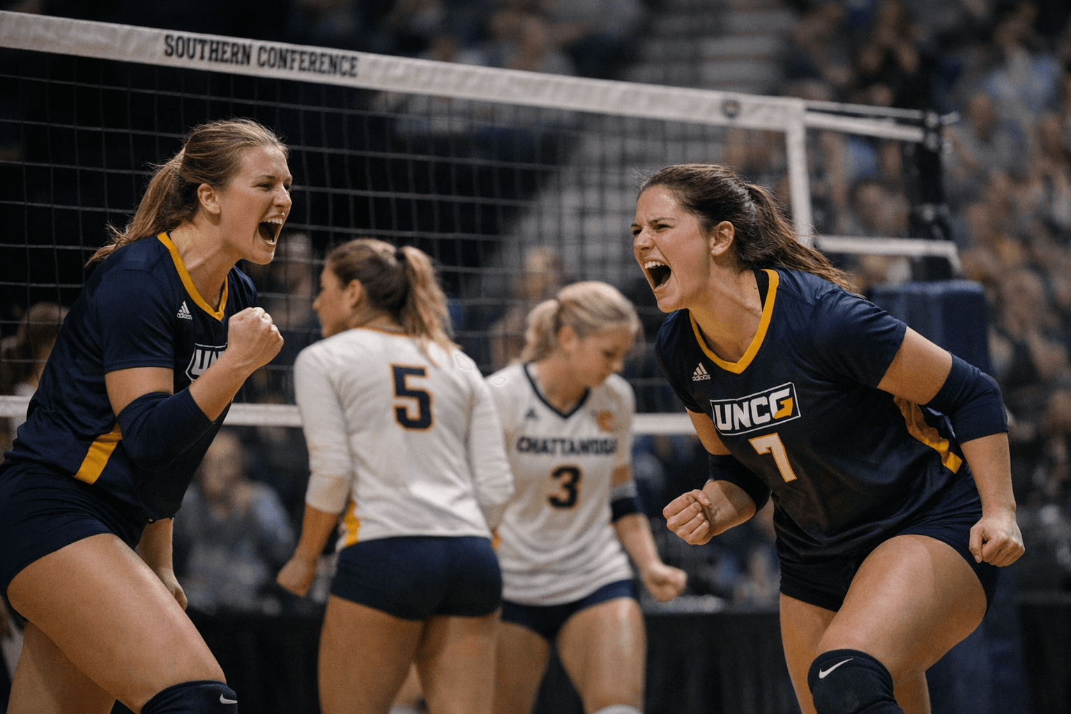 UNCG Volleyball Earns No. 5 Seed, Faces Chattanooga in Quarterfinals