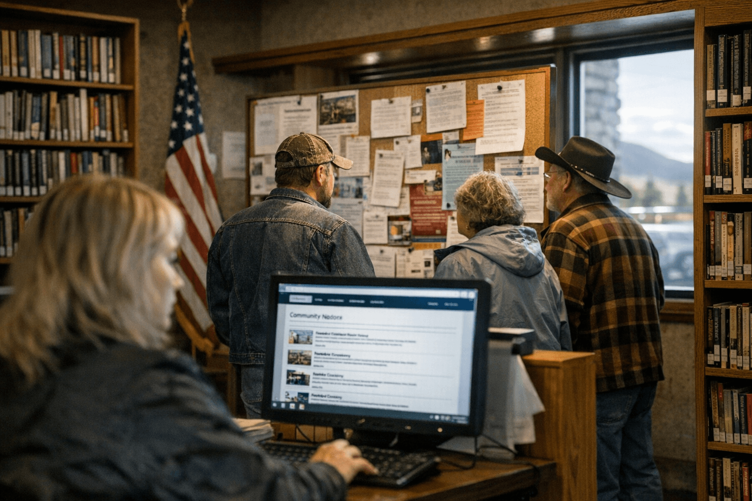 Apache County Library District Posts Community Notices for Round Valley Residents