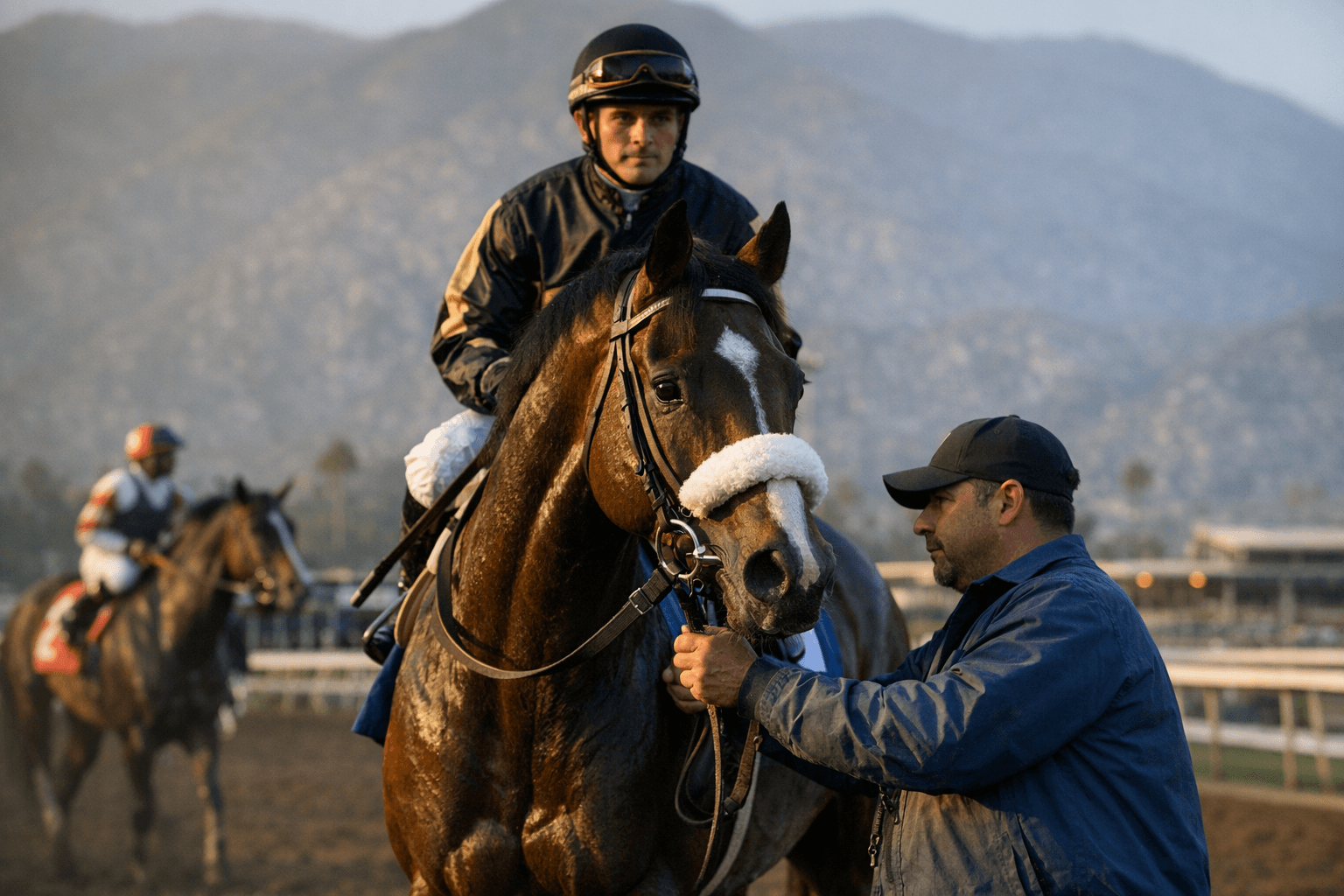 King Of Gosford returns from layoff in Santa Anita American Stakes test