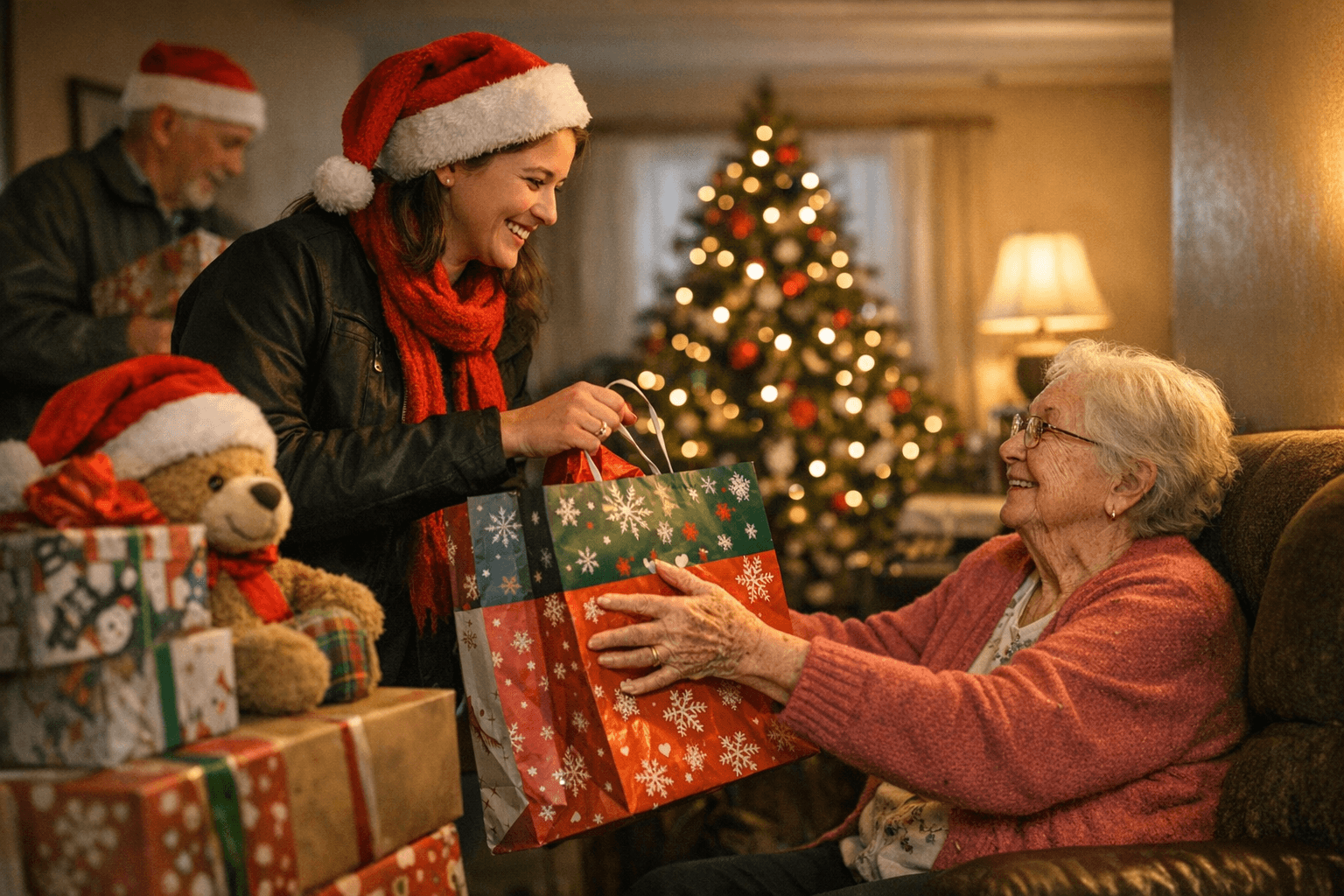 Trinidad Bank Runs Annual Gift Tree, Delivers Holiday Cheer to Seniors