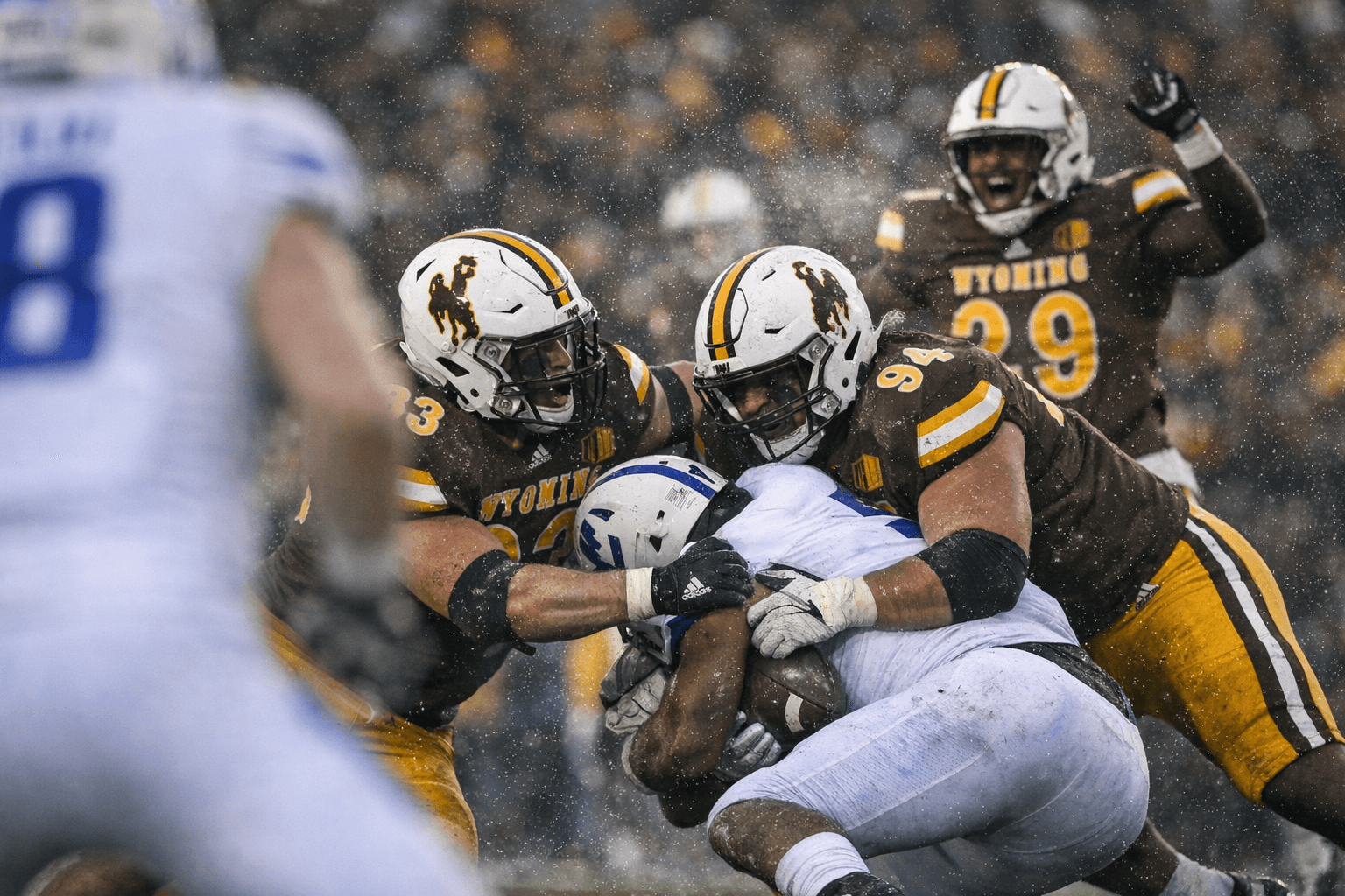 Seven Cowboys Earn Mountain West Honors, Wyoming Defense Shines