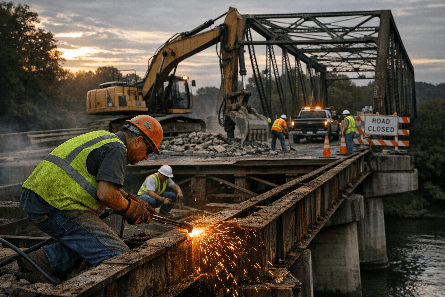Dubois County Finishes Paving, Begins Major Bridge Repairs