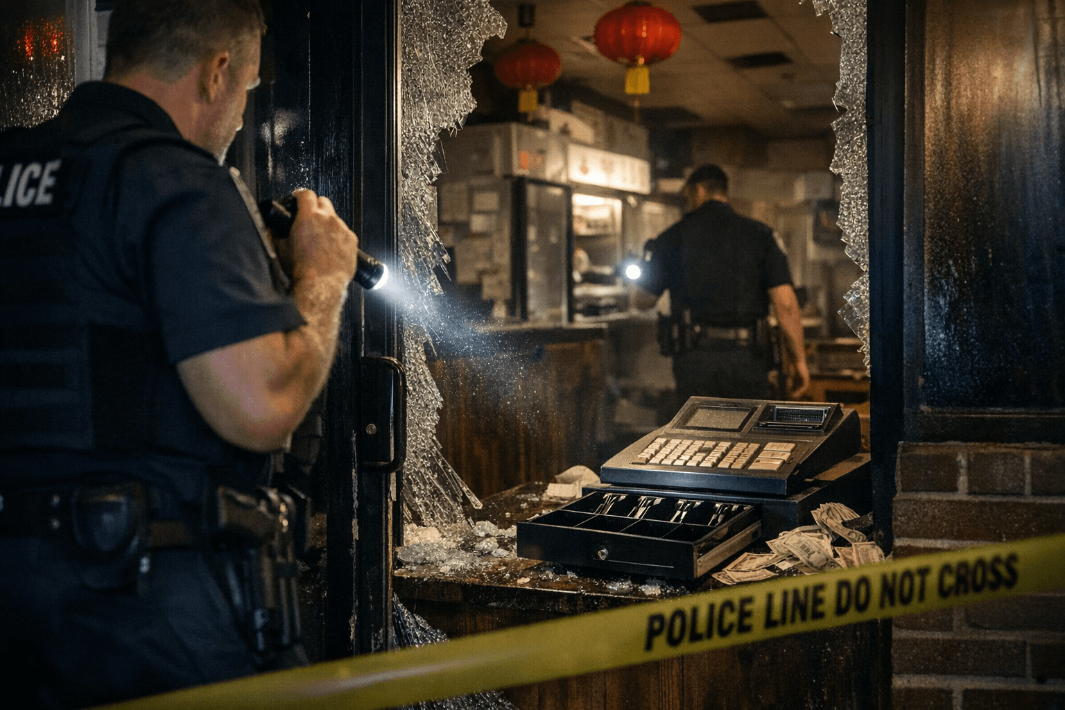 Sterling Restaurant Burglarized, Police Seek Tips After Cash Theft