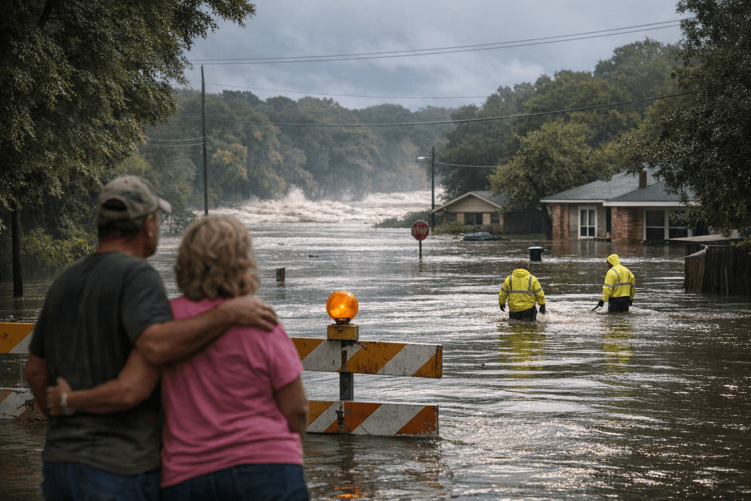 Leon River Crest Spurs Local Flooding Concerns in Gatesville Neighborhoods