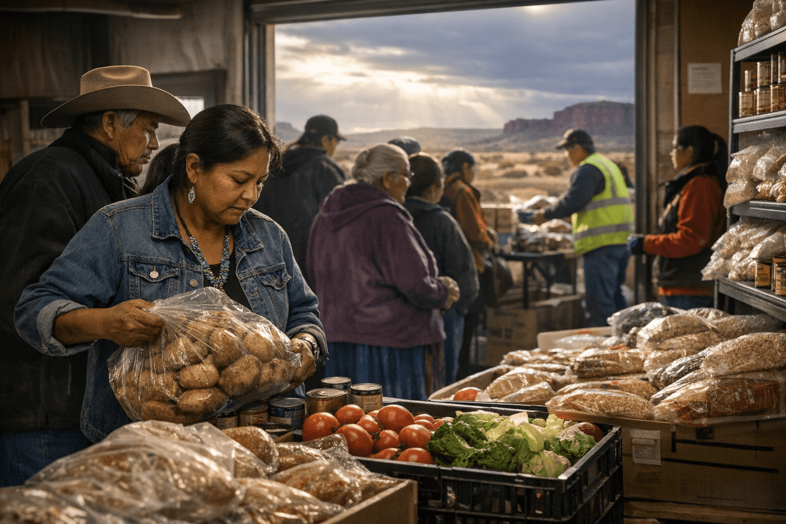 Navajo Council Launches Food Access Hub Amid SNAP Suspension