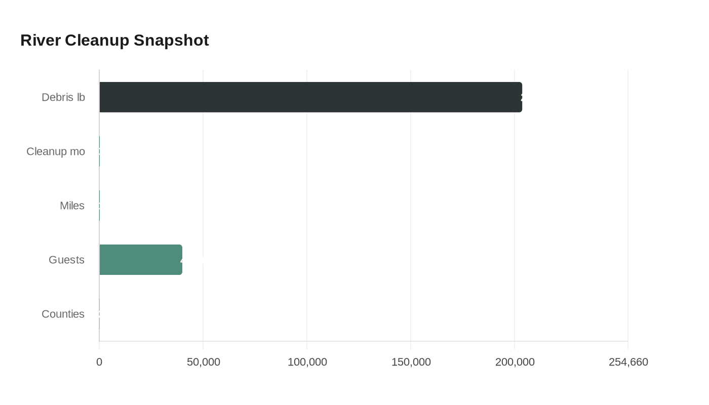 Data visualization chart
