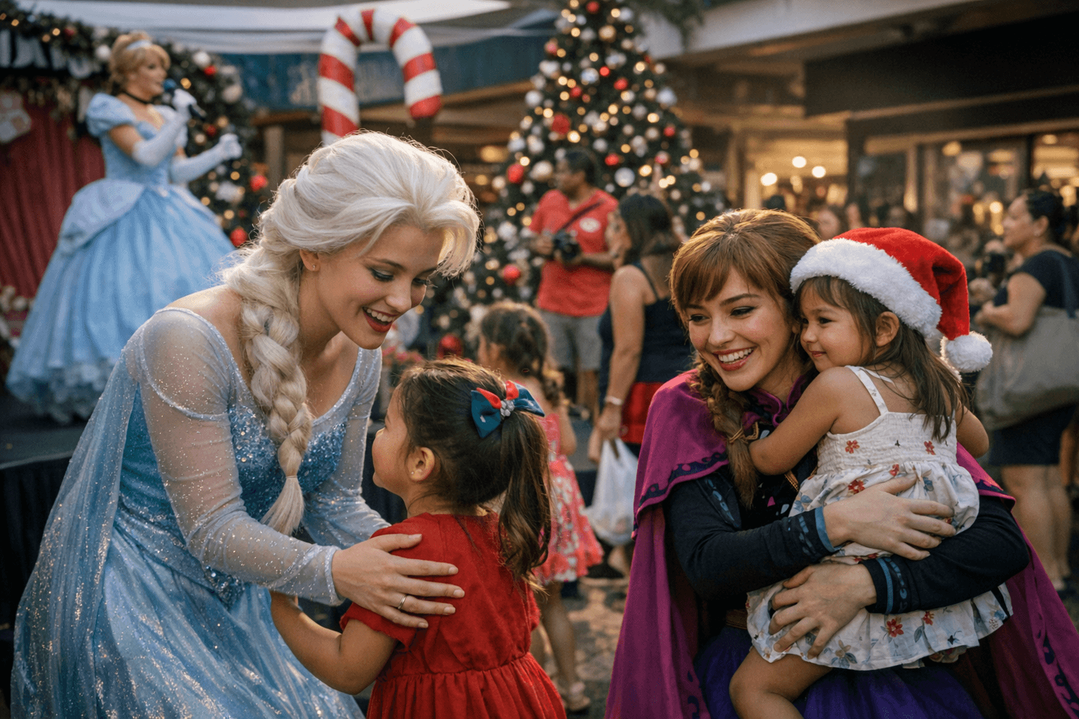 Kukui Grove Winter Princess Party Draws Families, Boosts Holiday Retail Traffic