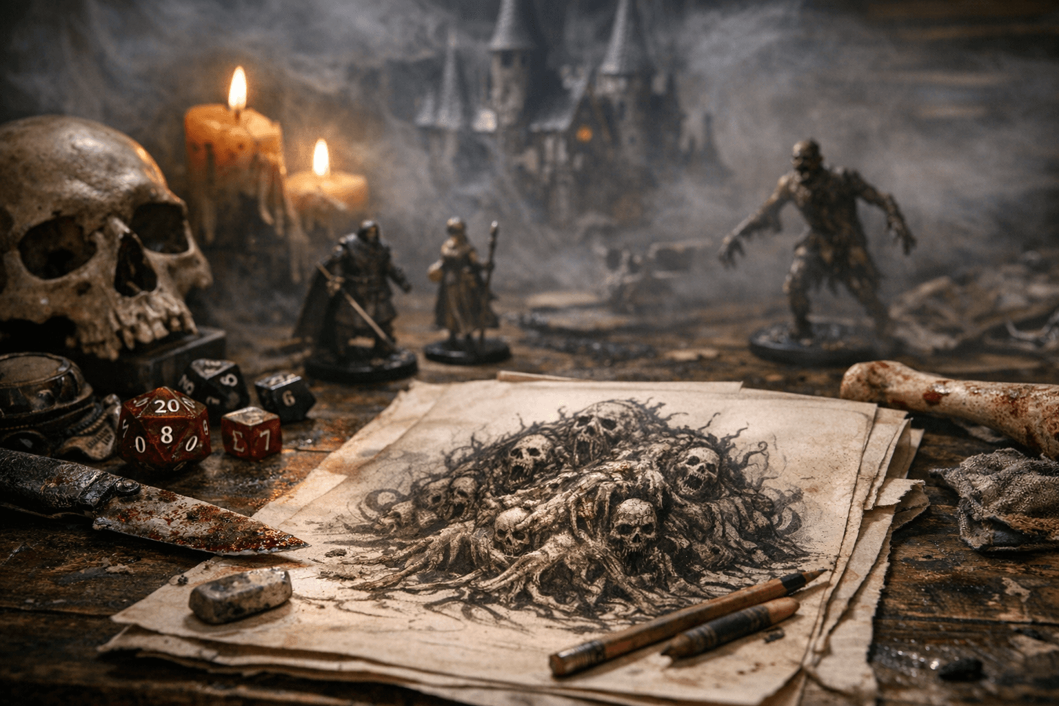D&D Reveals Zombie Clot Artwork, Teases Fresh Undead Horror Threats