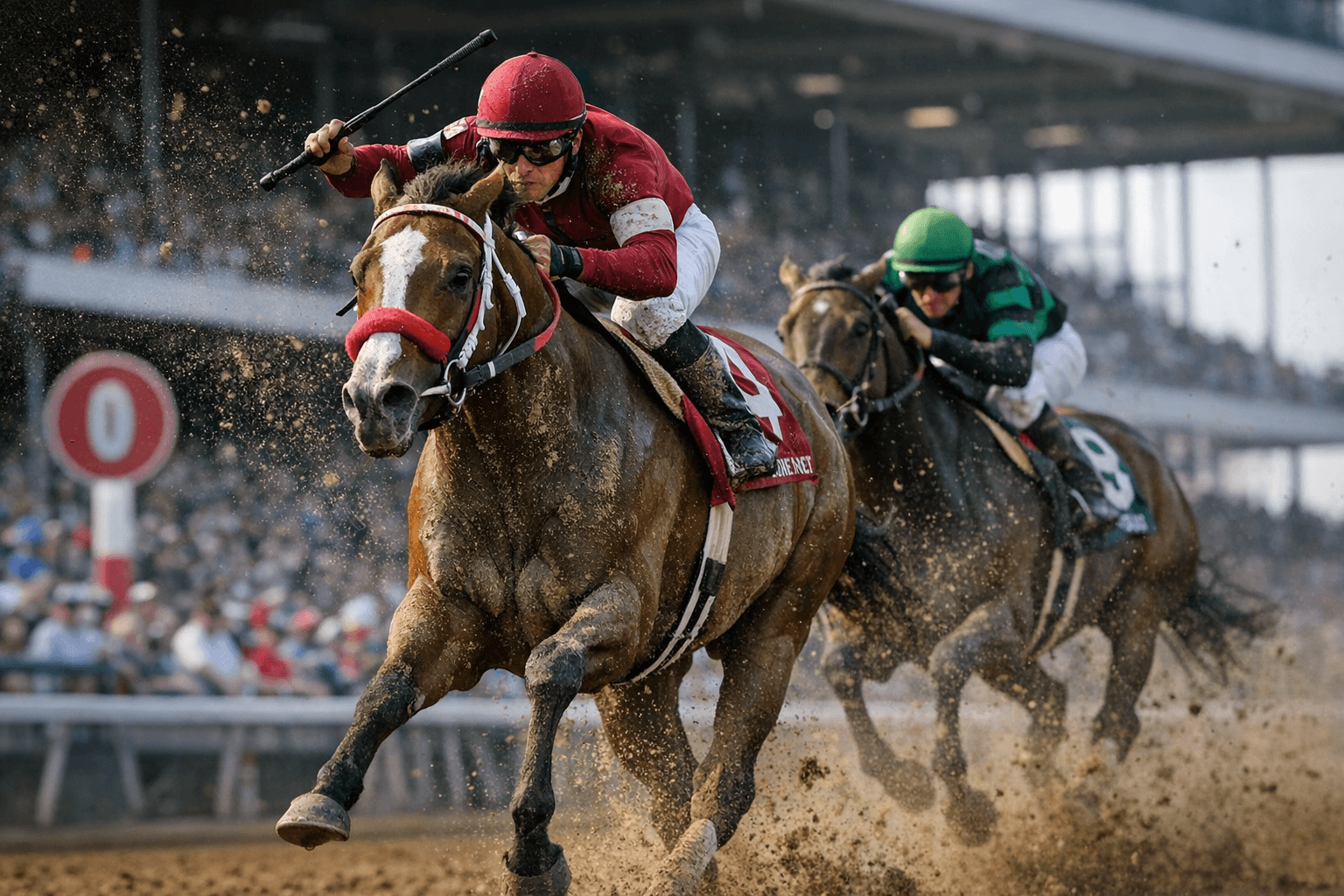 Claret Beret Upsets Nitrogen in Apple Blossom Handicap at Oaklawn