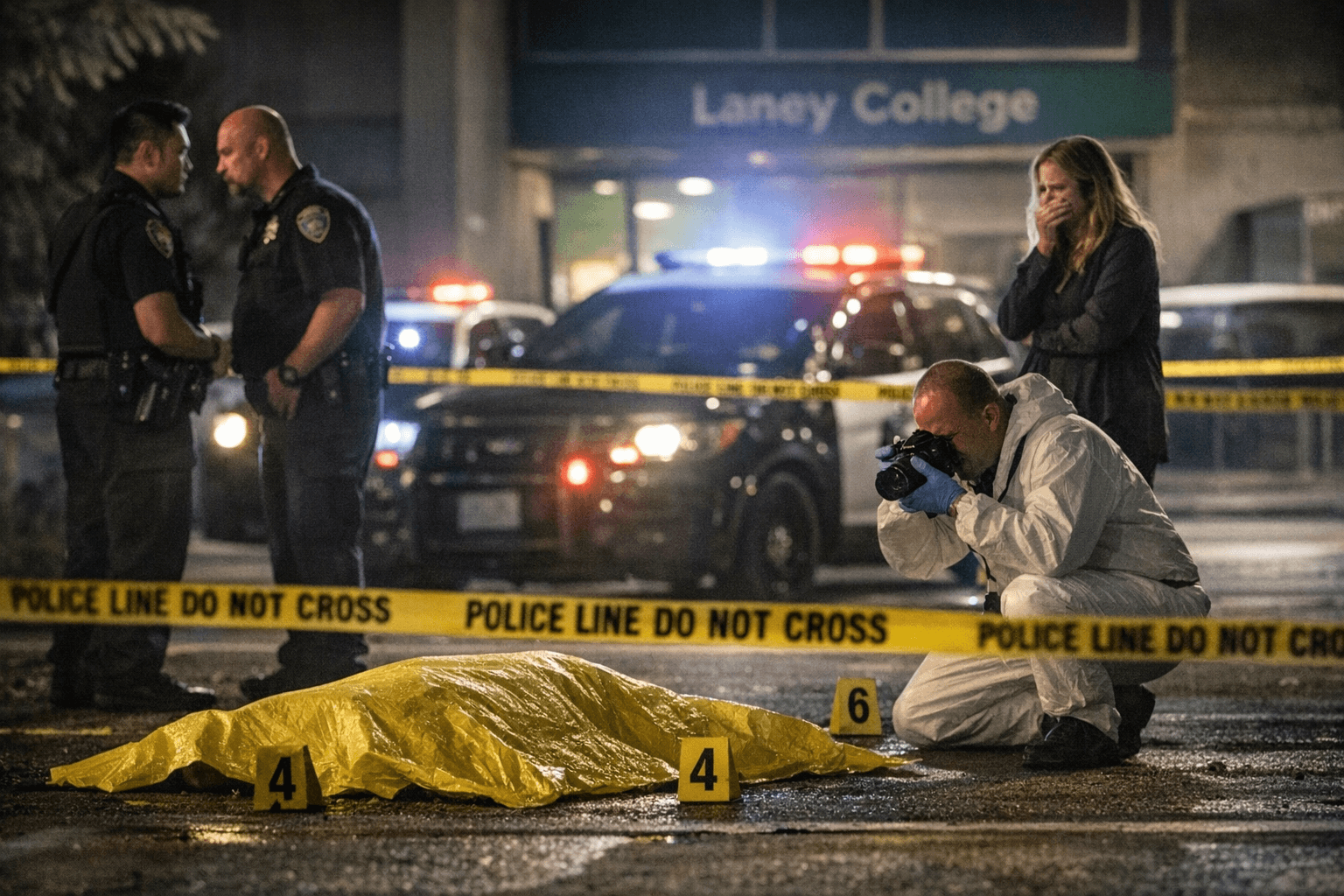 Coach from Laney College shot on campus, suspect charged with murder