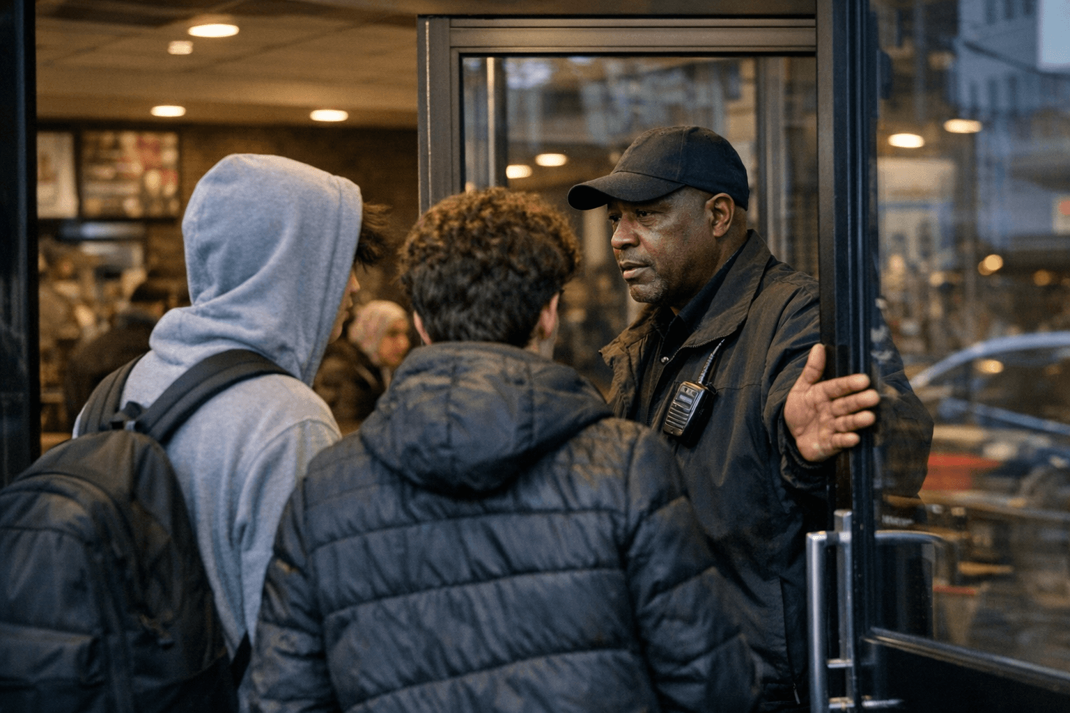 Queens McDonald’s Hires Door Monitor, Screens Unaccompanied Teens