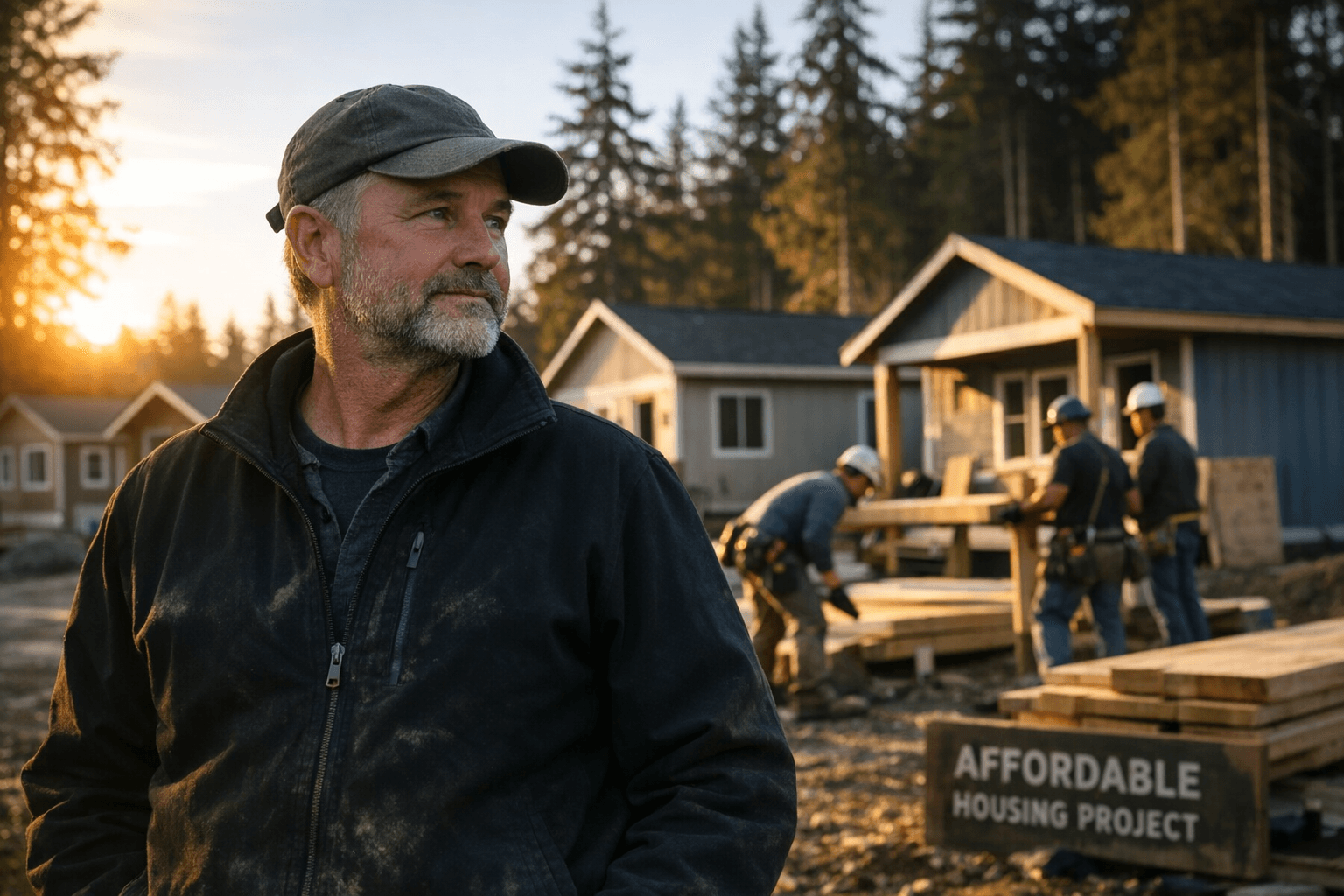 Whidbey Builder Dan Neumeyer Pursues Client-Funded Affordable Housing Model