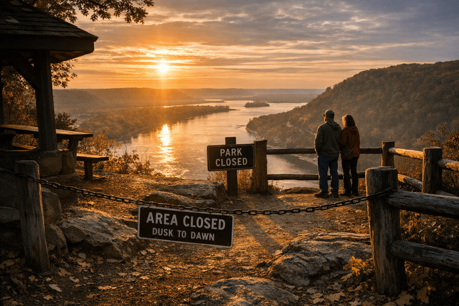 County Parks Cut Hours, Eagles Bluff Remains Popular Local Stop