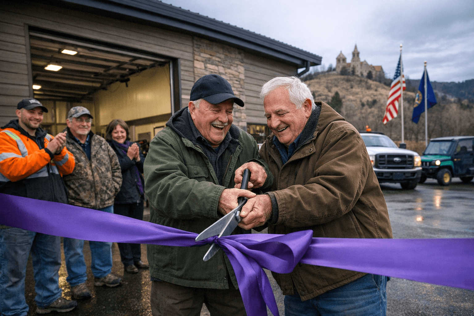 Carroll College Opens New Facilities Building, Honors Longtime Staff