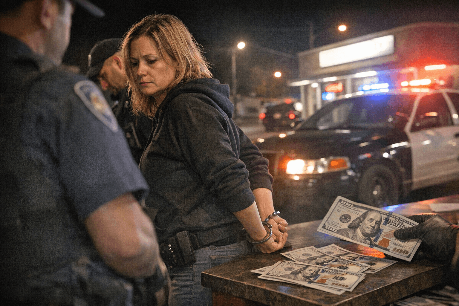 Sarah Elizabeth Harrington, 39, Arrested on Campbell Street for Counterfeit Money