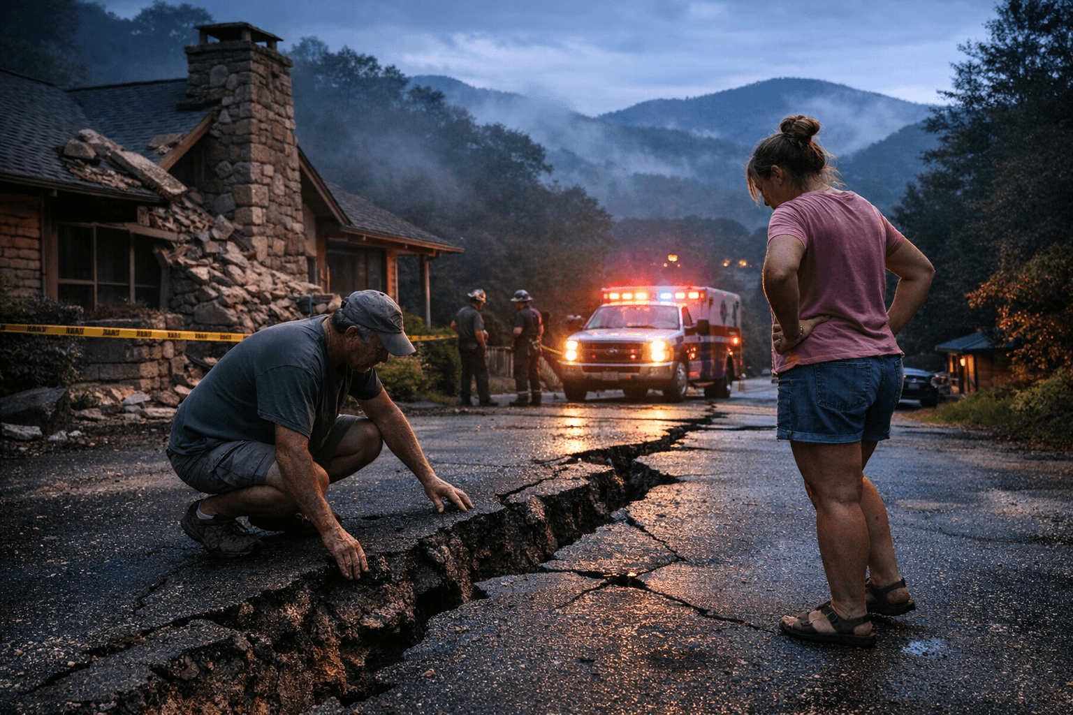 Two Earthquakes Strike NC Community Hours Apart, USGS Reports