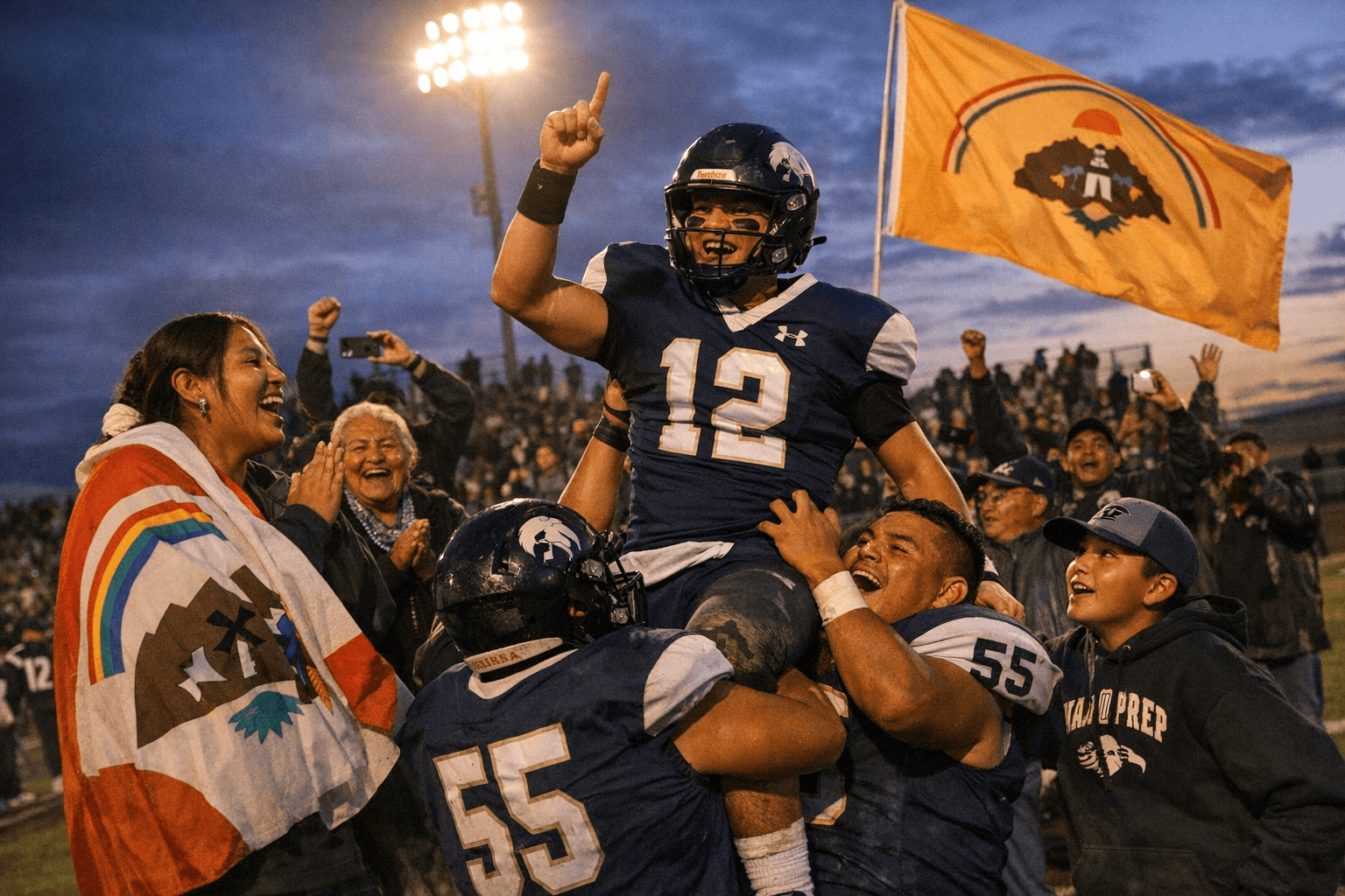 Navajo Prep Victory Energizes Local Community Ahead of Texico Match