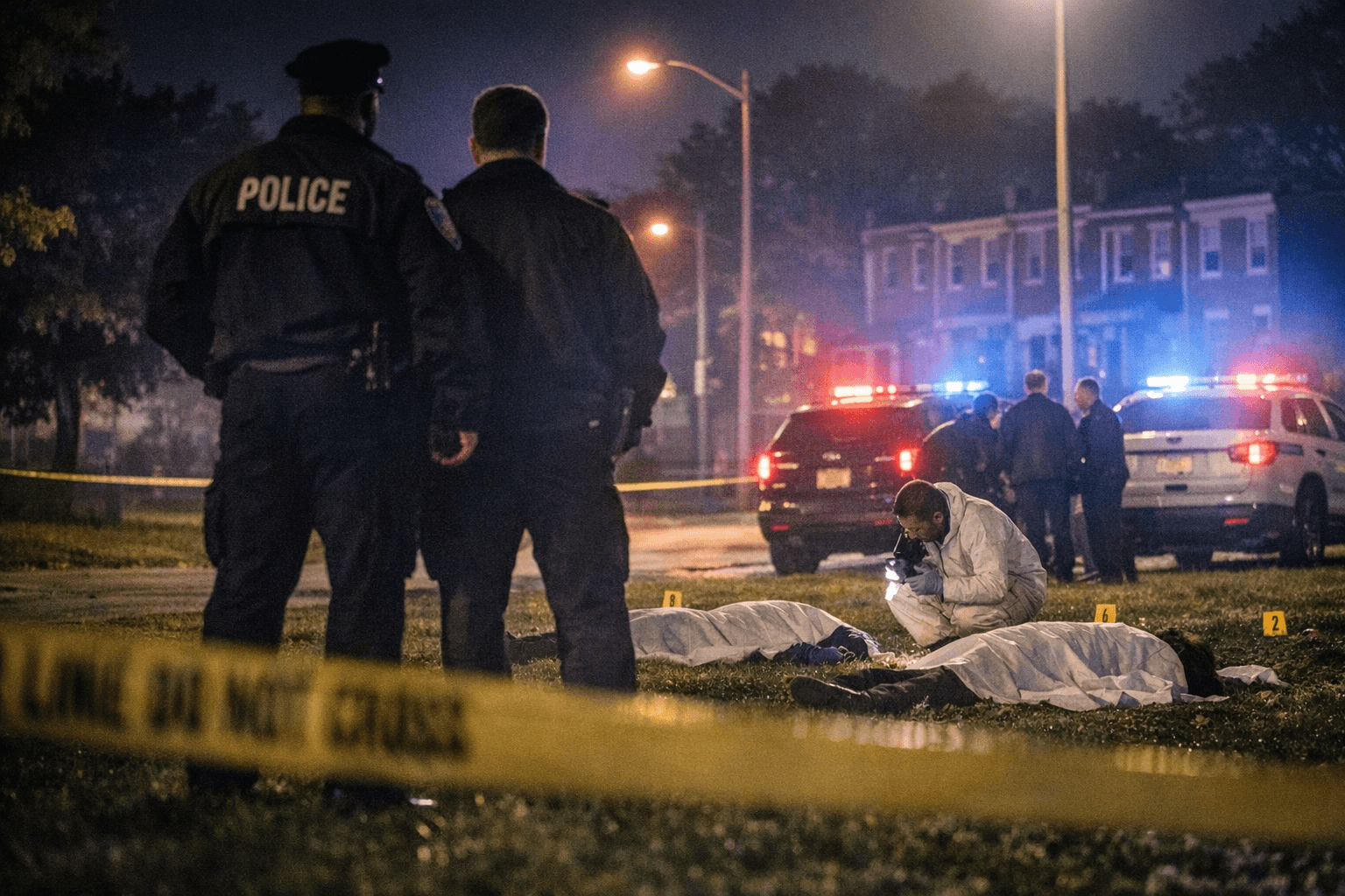 Man and Woman Found Shot Dead in Park Heights Double Homicide