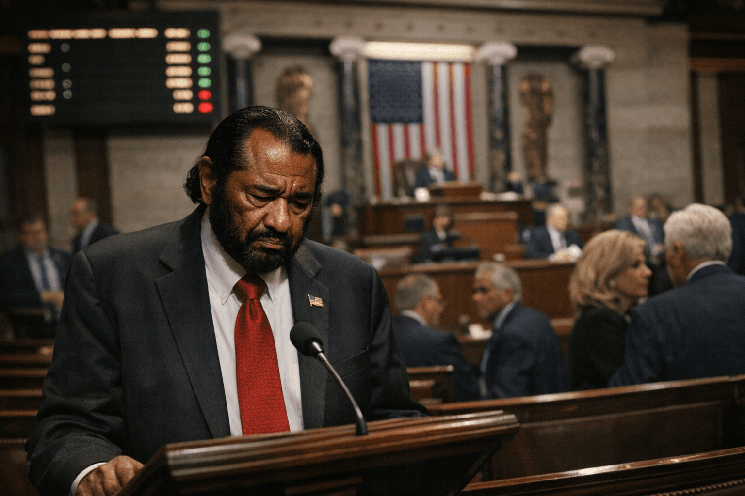 House Rejects Al Green Impeachment Resolution, Tables Measure 237 to 140
