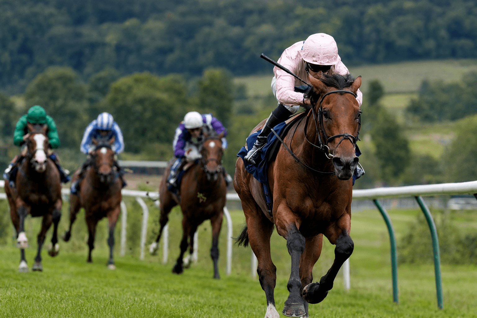 Wild Blossom storms to Rising Star debut, targets Queen Mary Stakes