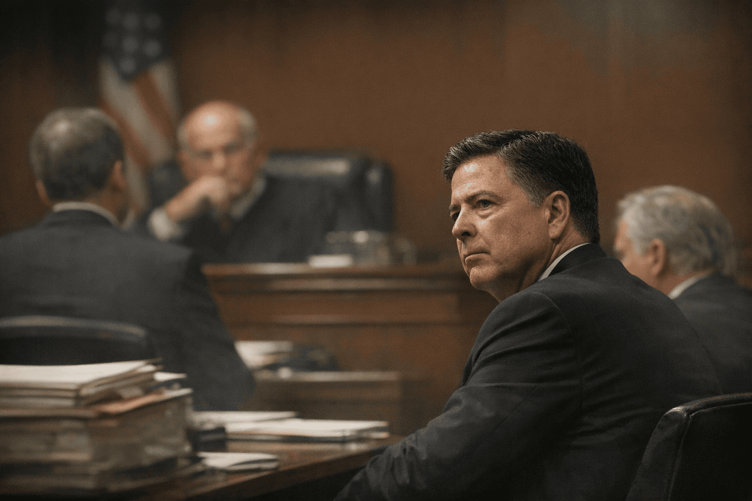 Judge hears prosecutors conceded grand jury omission in Comey indictment