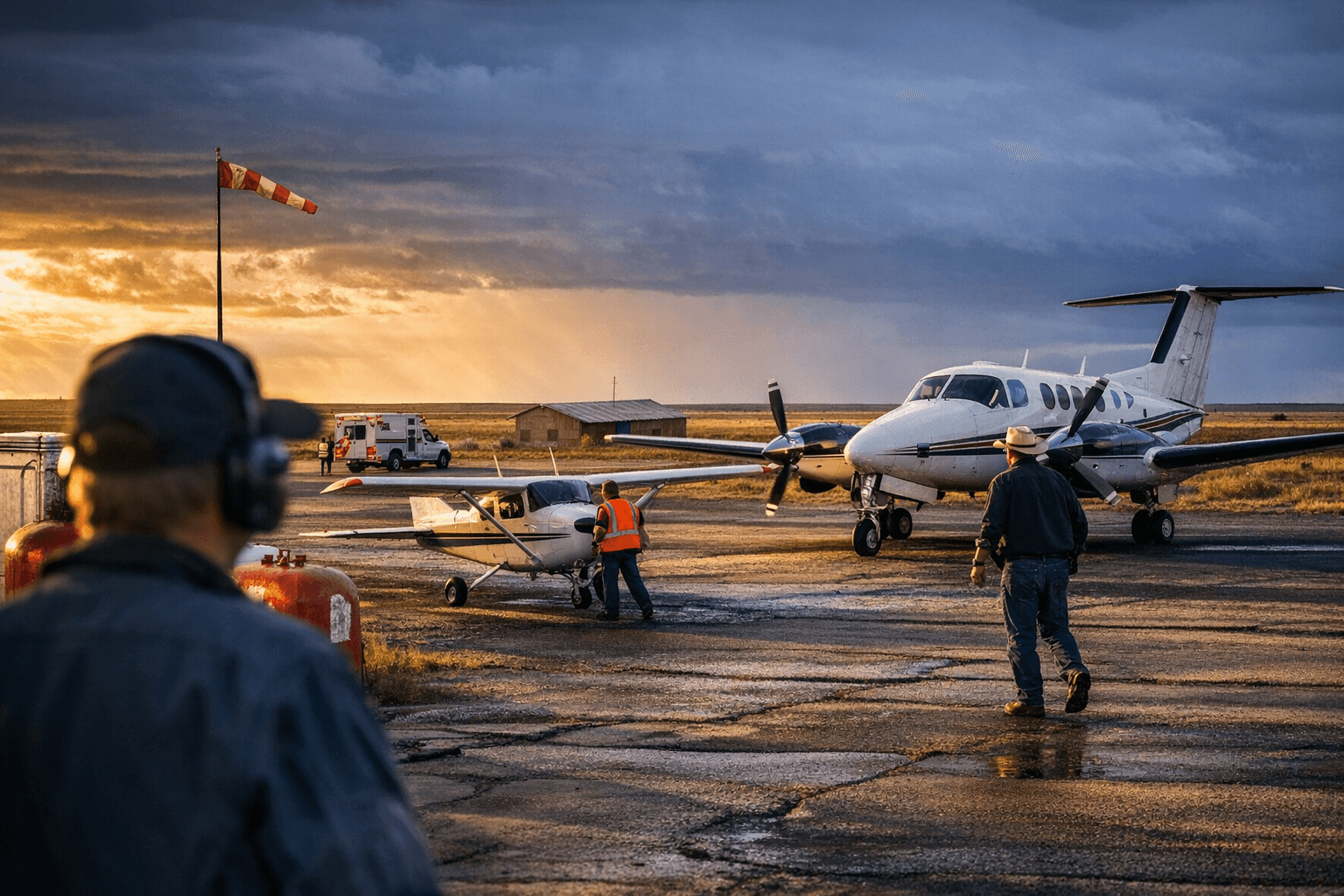 Texhoma Municipal Airport listing underscores local aviation capacity and limits