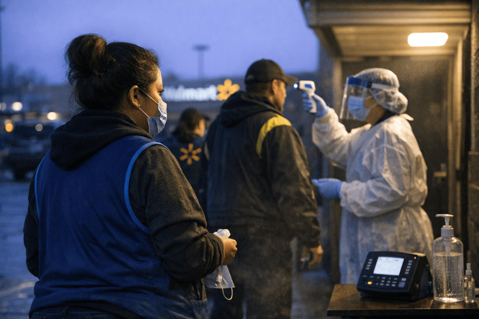 Walmart Sued Over Unpaid COVID 19 Screening Time
