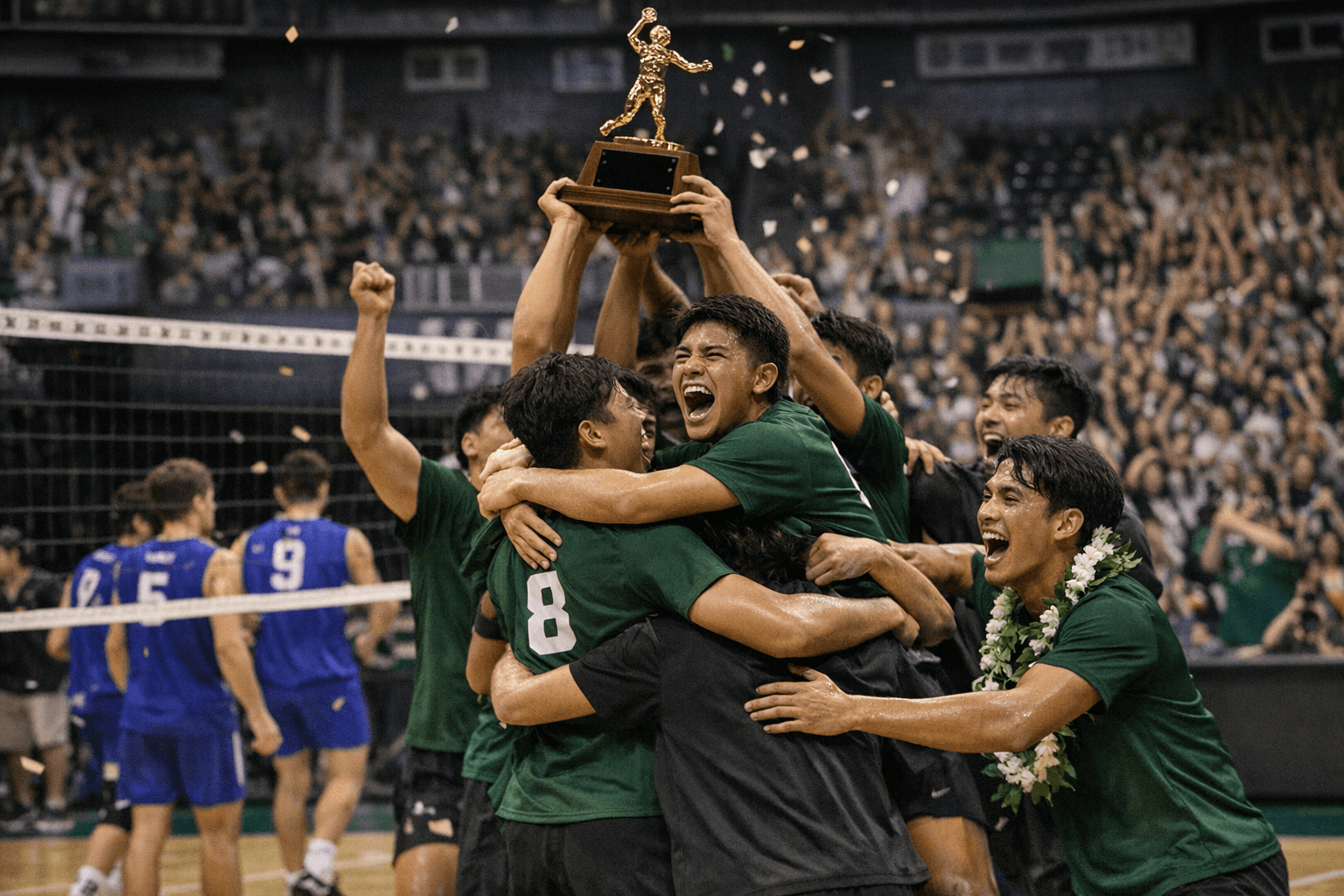 Kapaa High Wins HHSAA D‑II Title in Five‑Set Thriller