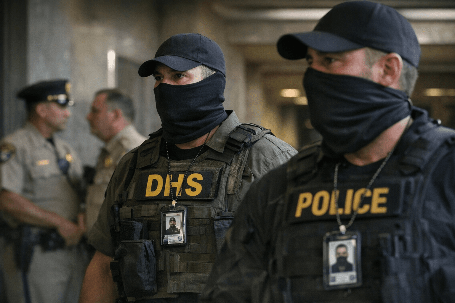Judge blocks California mask ban for federal agents, upholds ID rule