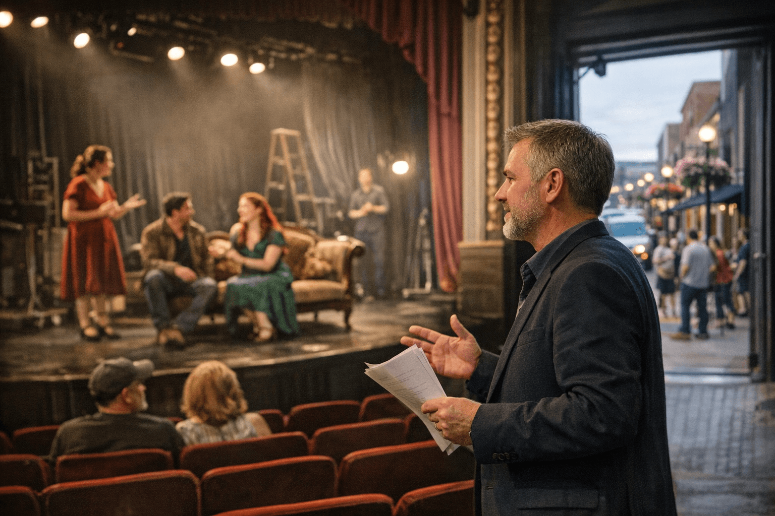 New Arts Director and Season Plans Boost Downtown Fergus Theatre