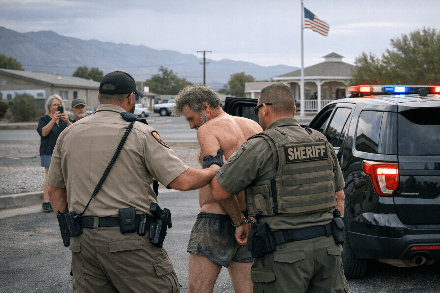 Pahrump man arrested after alleged public indecency, neighbors provided photos