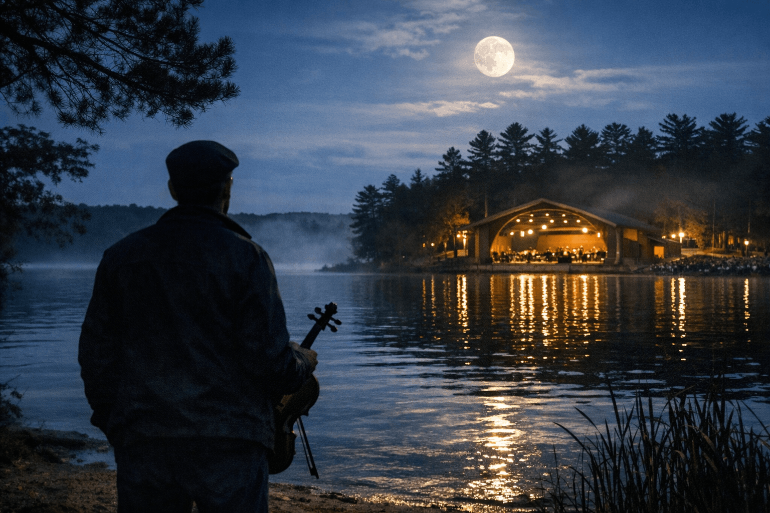 How Interlochen Pines and Water Shape Local Music and Memory