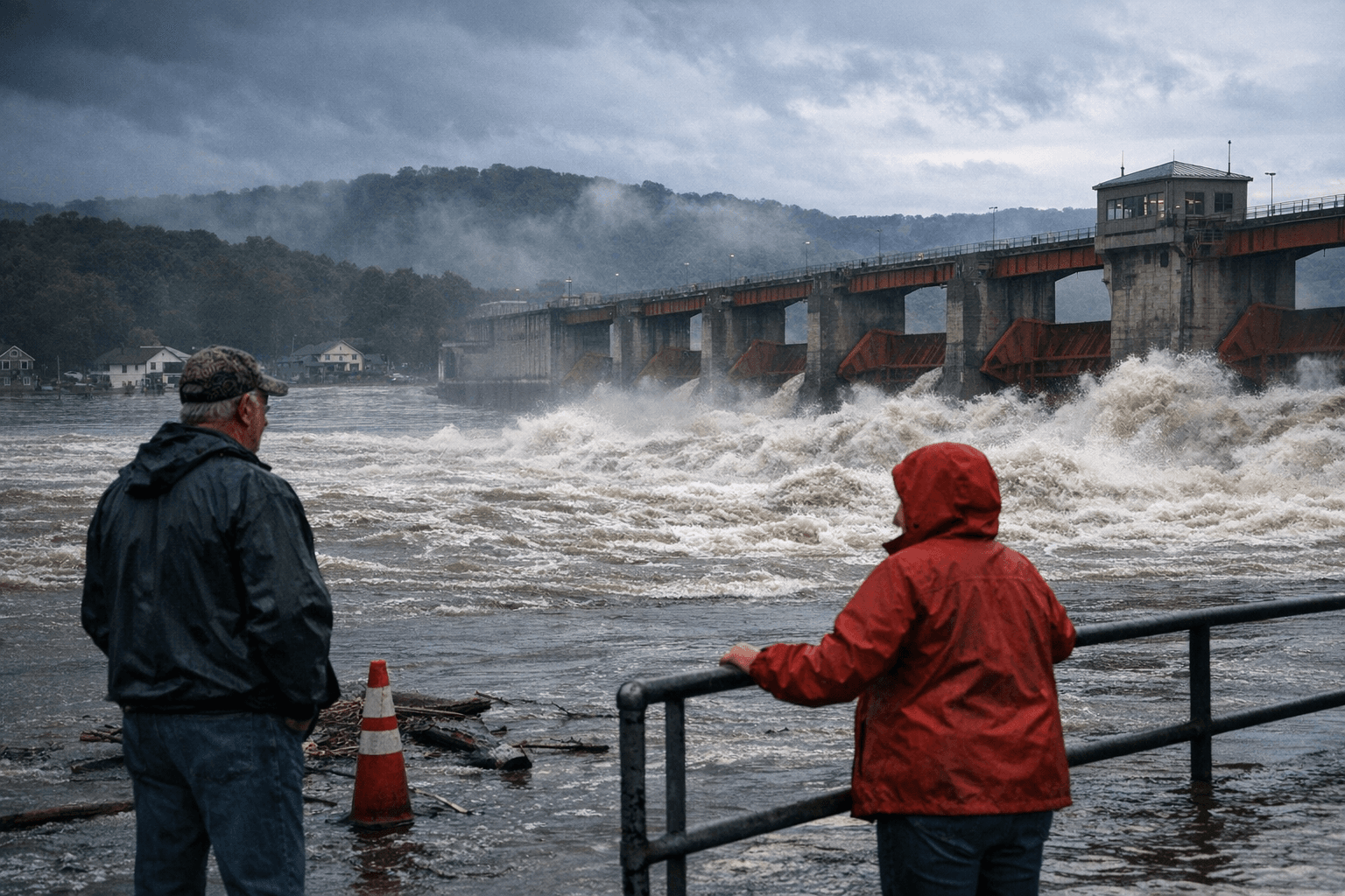 Ohio River Flow Rises at Cannelton Dam, Local Impact Looms