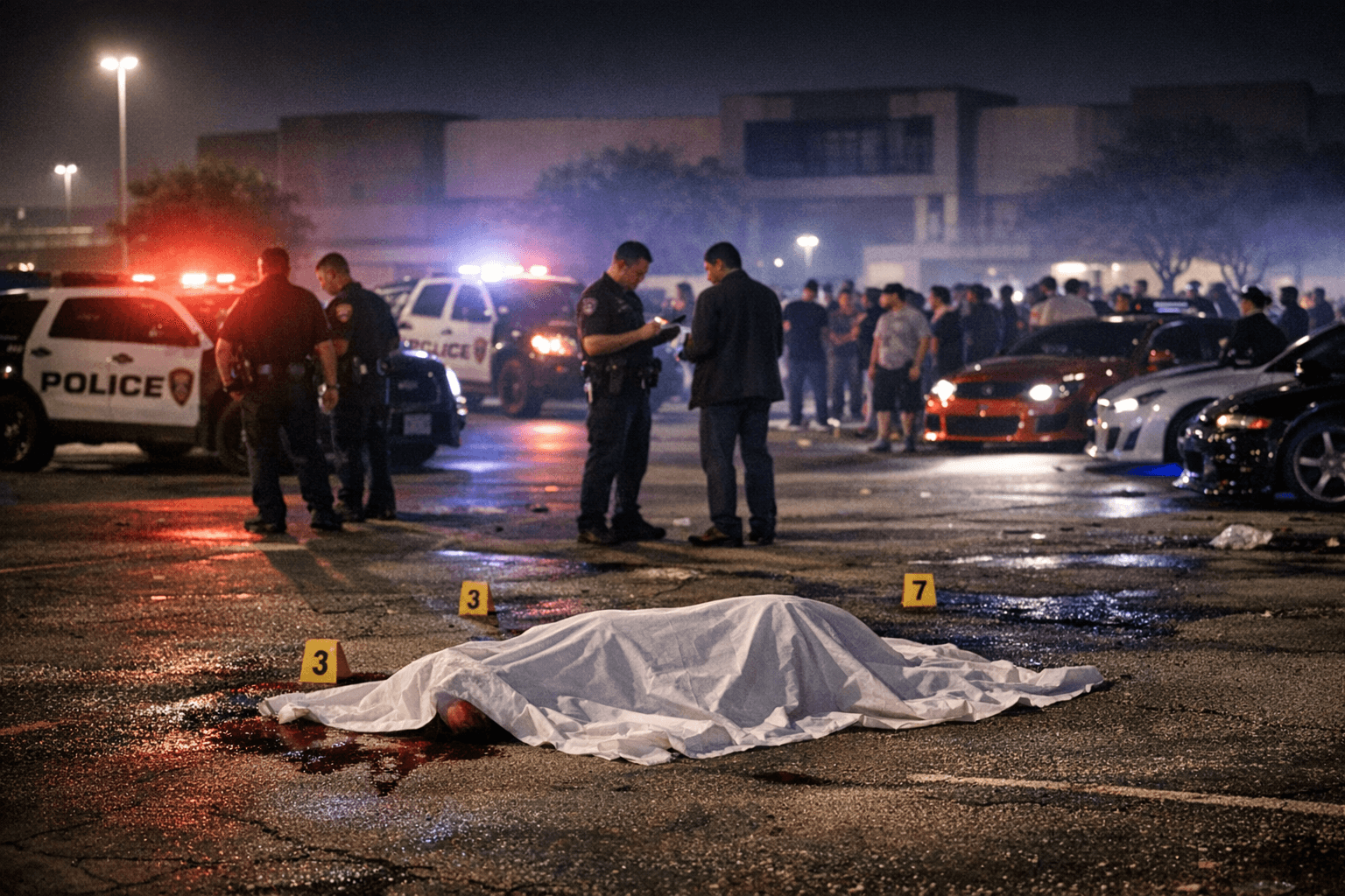 19-year-old fatally shot at unsanctioned car meet outside former Greenspoint Mall