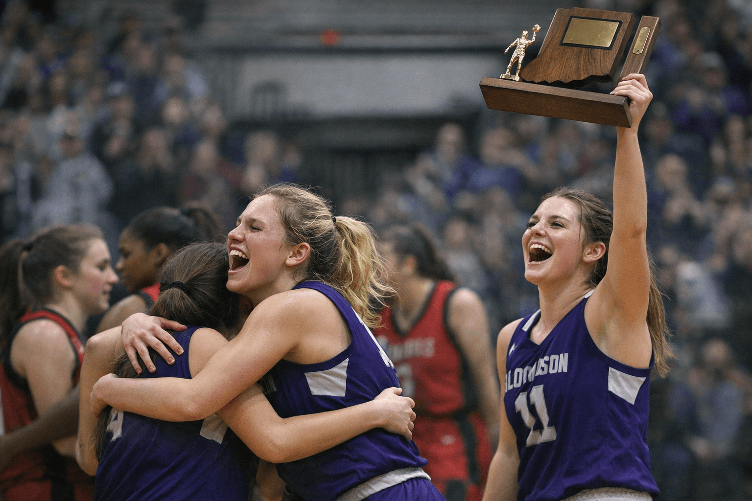 Bloomington South girls repeat as sectional champs, beat Terre Haute South 62-49