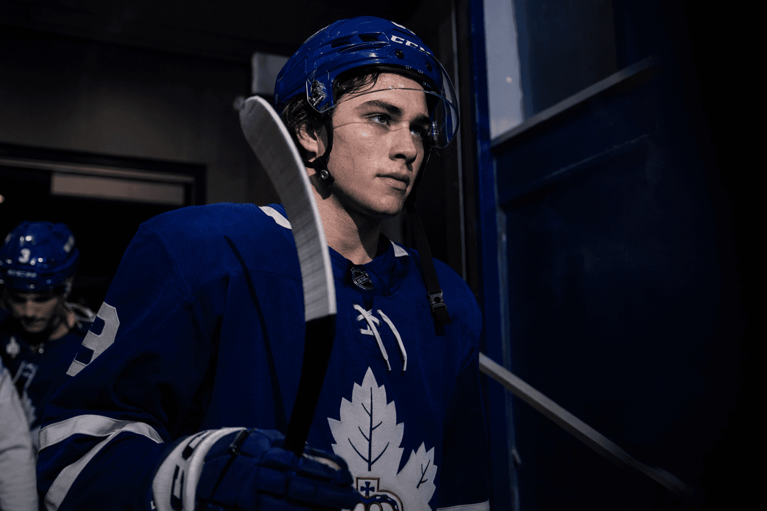 Easton Cowan vows bigger playoff impact, draws inspiration from Brandon Hagel