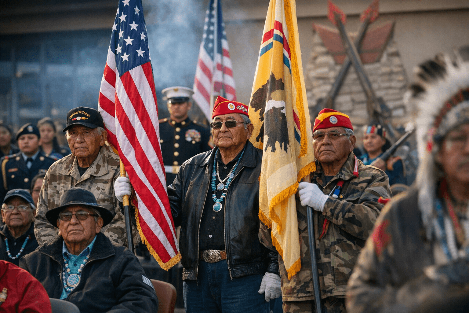 Twin Arrows Casino Hosts Veterans Day Ceremony, Honoring Navajo Veterans