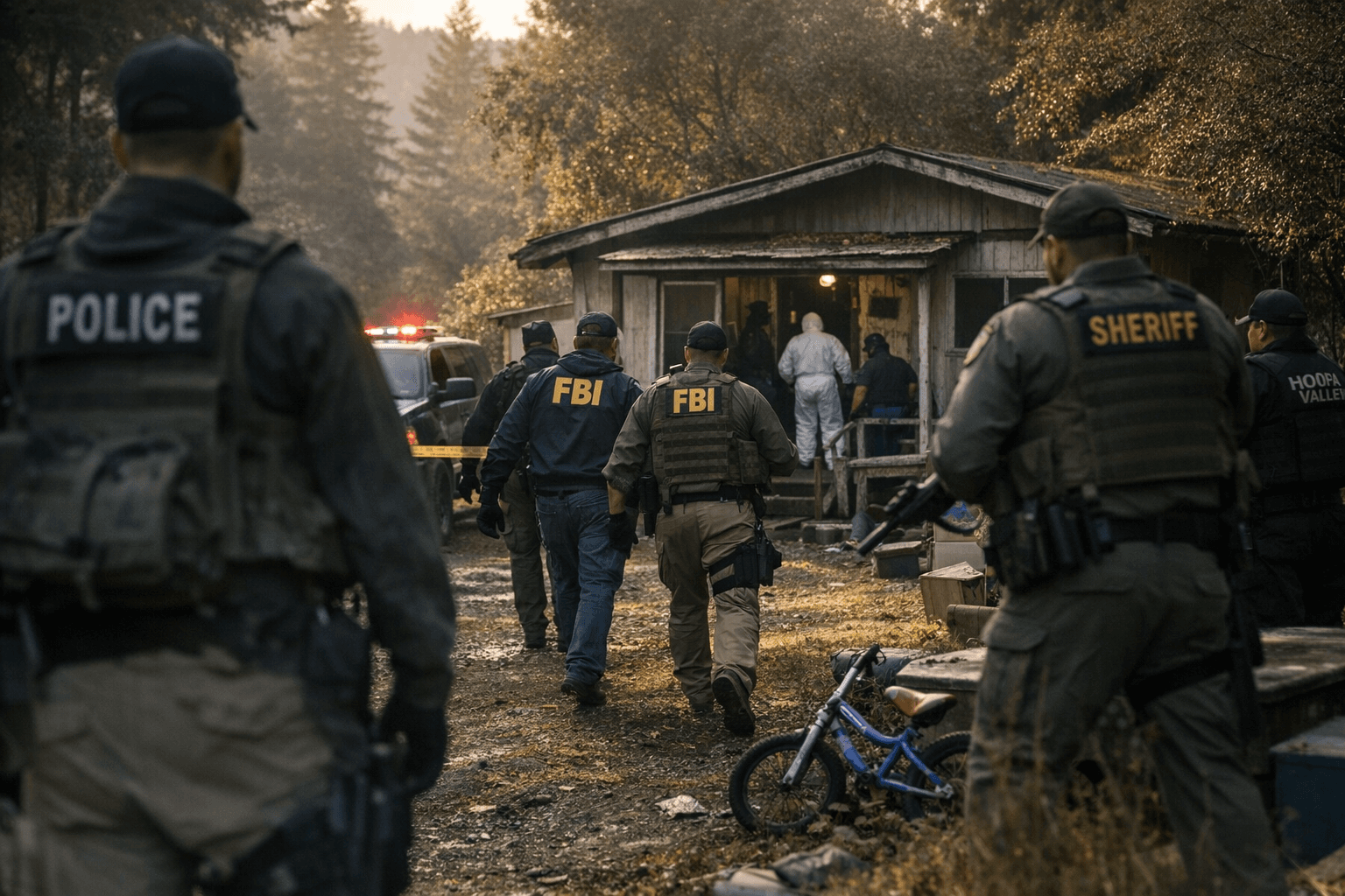 Federal Search Warrant Executed in Hoopa, Suspected Child Exploitation Probe