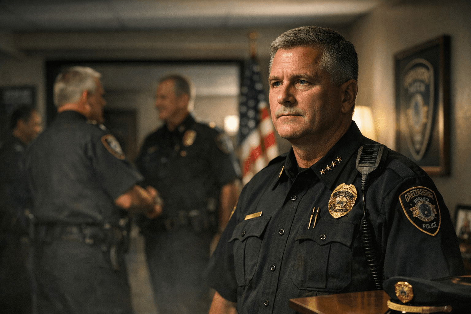 Chris Schultheis named interim Greensboro police chief as John Thompson retires