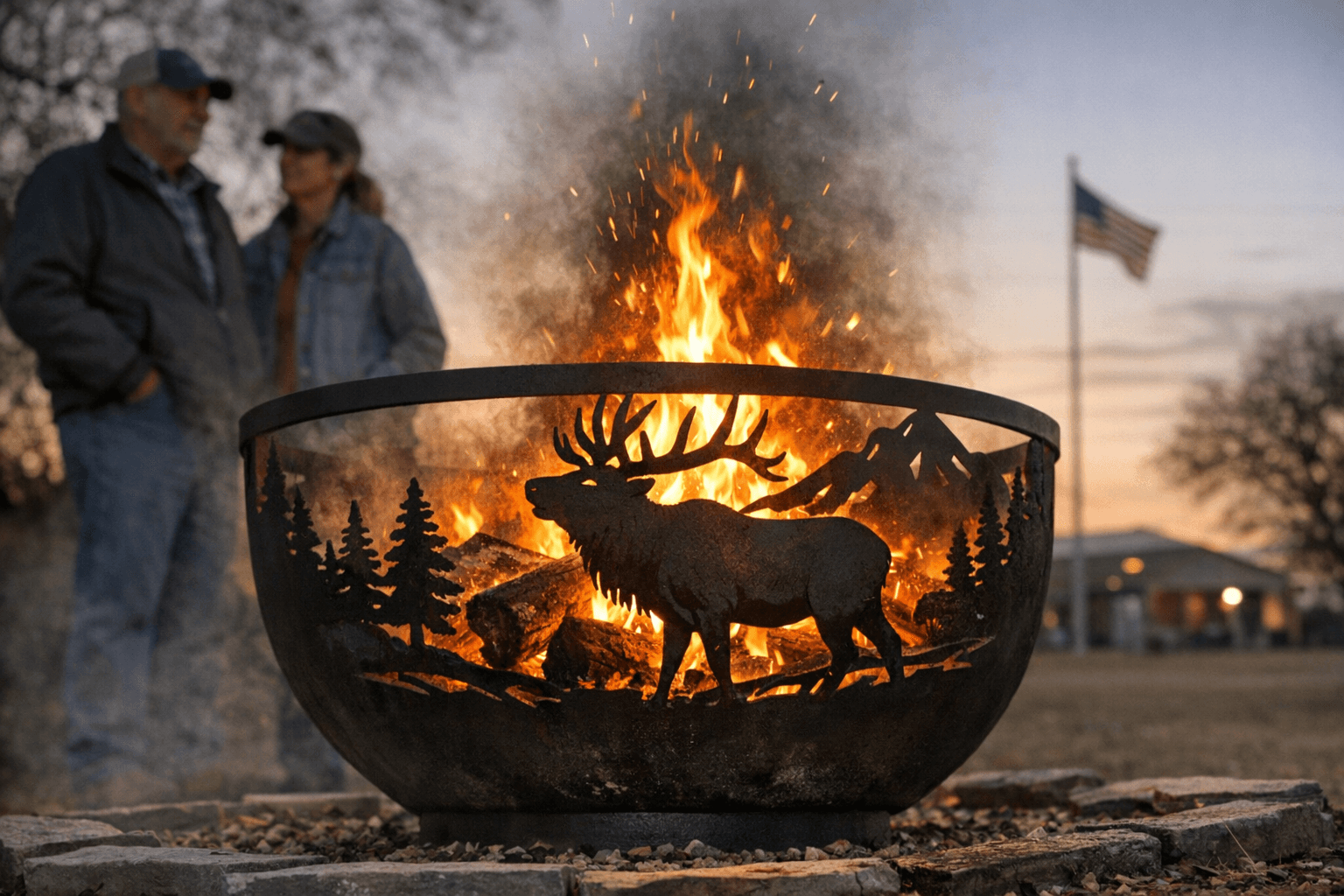 Evant ISD Announces Elk Fire Pit Raffle, Drawing Set for December 12