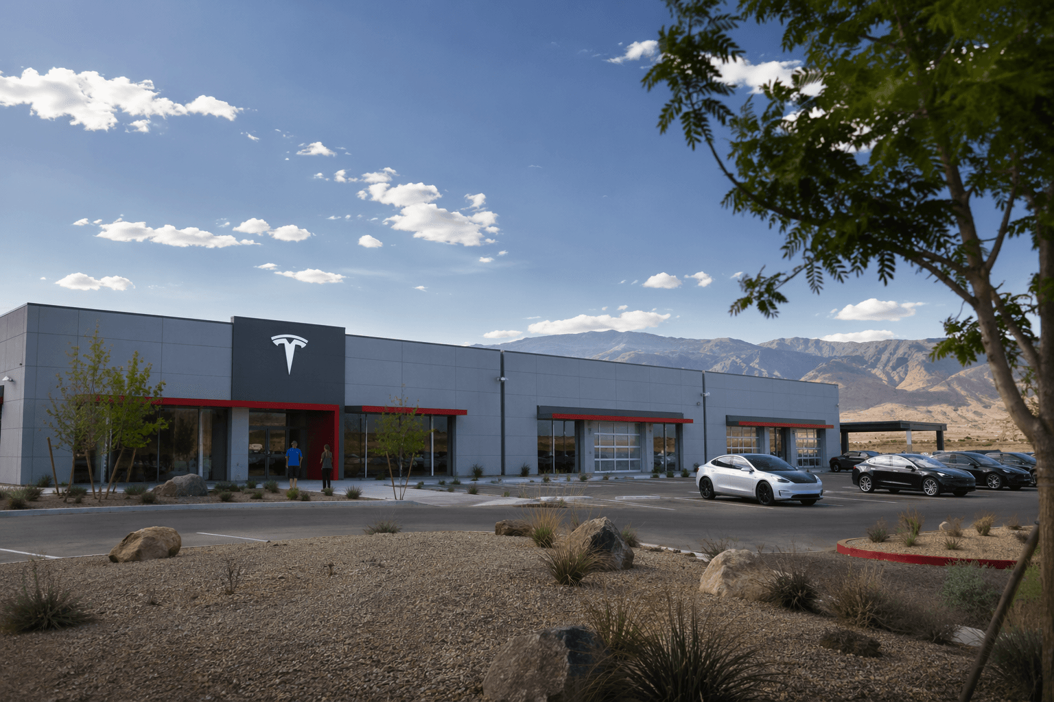 Tesla opens major sales and service center on Santa Ana Pueblo