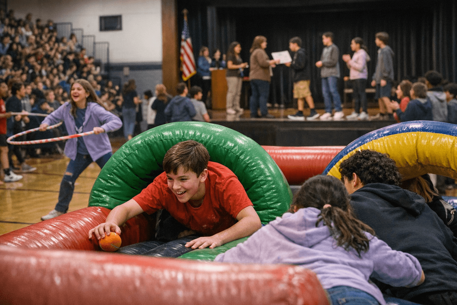 Kingsley Middle School’s First-Quarter Celebration Rewards Positive Behavior