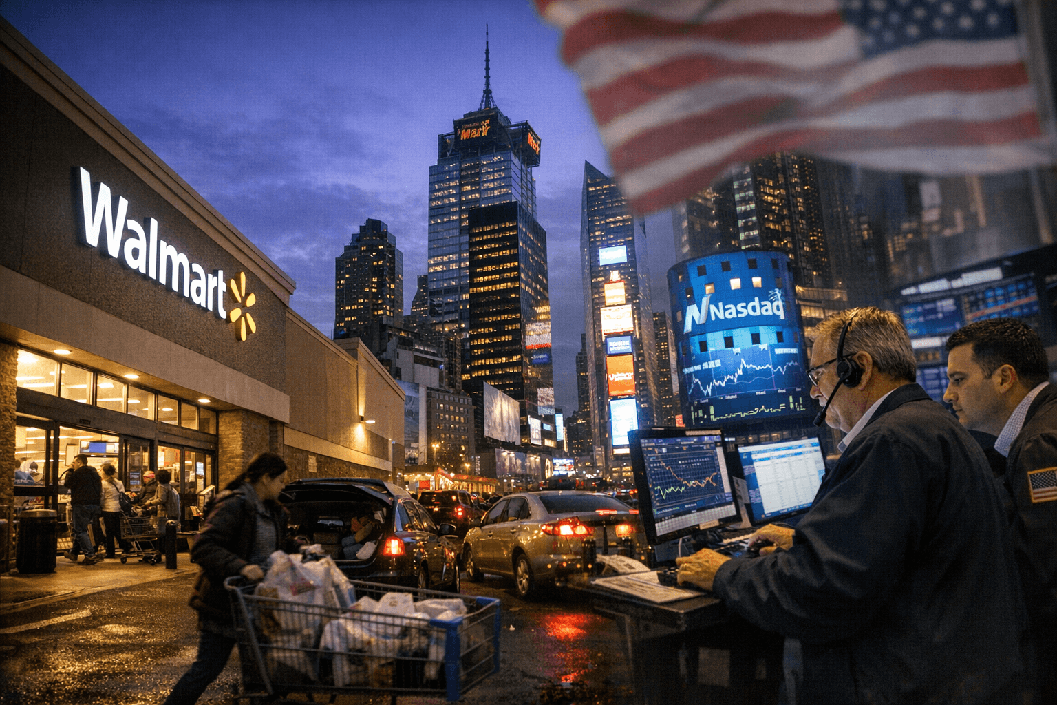 Walmart Raises Guidance, Moves to Nasdaq, Shifts Staffing Plans