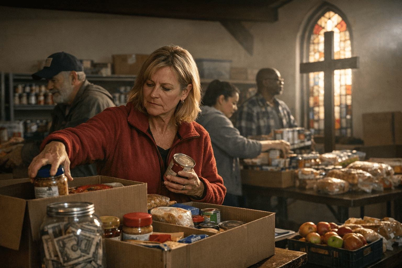 Local Group Launches Fund Drive for Grace Church Food Pantry