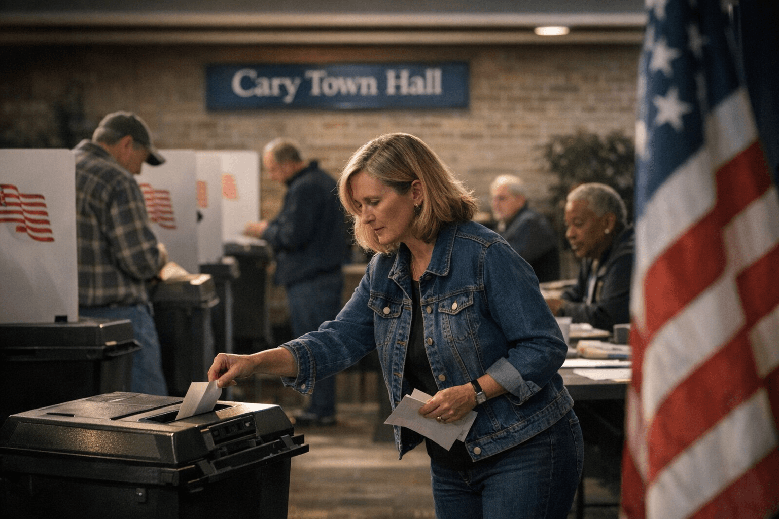 Cary voters decide District A, District C, and one At Large council seat
