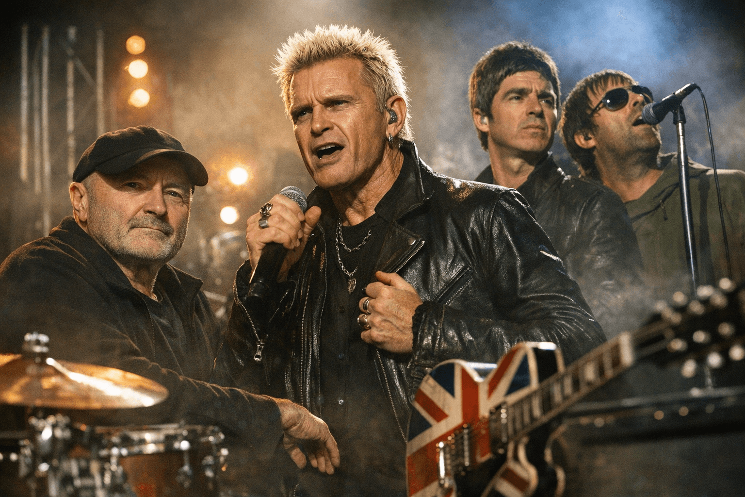 Phil Collins, Billy Idol, Oasis join 2026 Rock Hall class