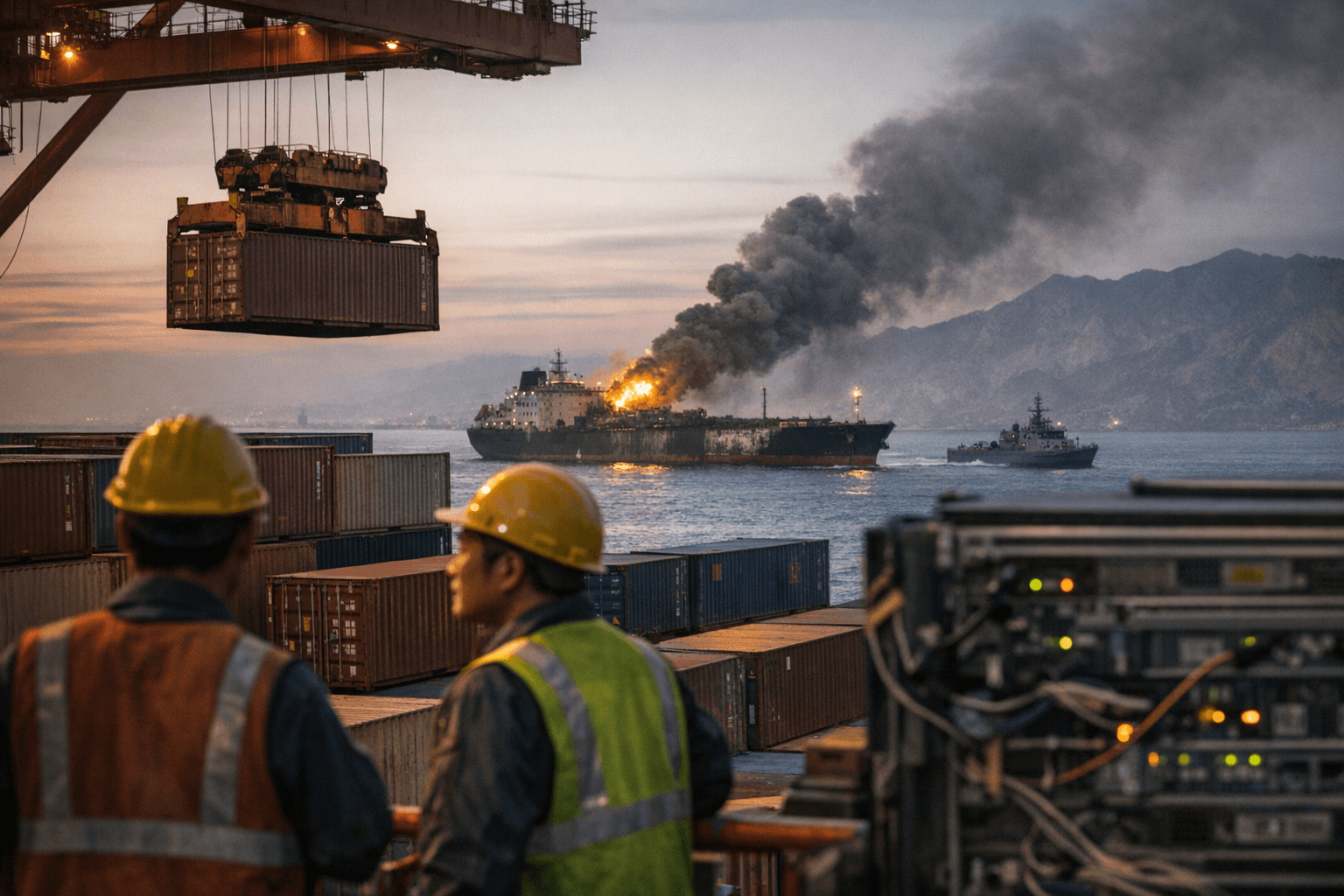 China exports slow as Middle East tensions threaten AI-driven demand